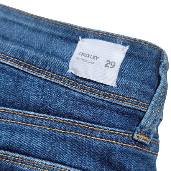 Hudson Croxley mid rise roll cuff shorts size 29 - Picture 4 of 11